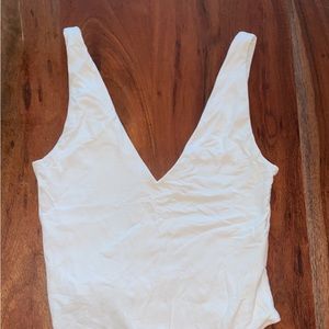 Babaton V-neck bodysuit